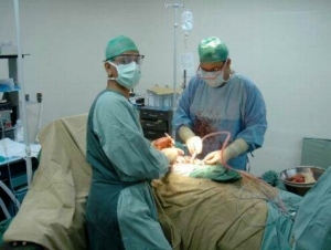 Actie in de operatiekamer