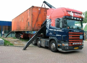 Aflevering container